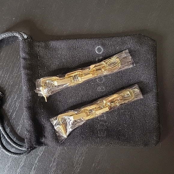 Eddie Borgo Chain Link Earrings - Picture 3 of 5